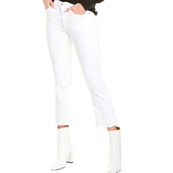 J crew Billie Demi crop jeans white plus 35 - Picture 1 of 5